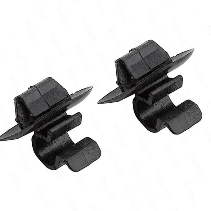 2 STuks Motorkap Stang Houder Clip 792834 Motorkap Stang Houder Vervanging voor Citroen AX Evasion C2 C3 II C4 black