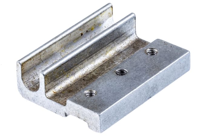 Bevestigings plaat alum.