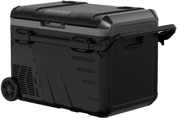 Evolar Elektrische Compressor Koelbox - 35L - 12V en 230 volt - Met Wielen & Hendel - Coolbox - Zwart