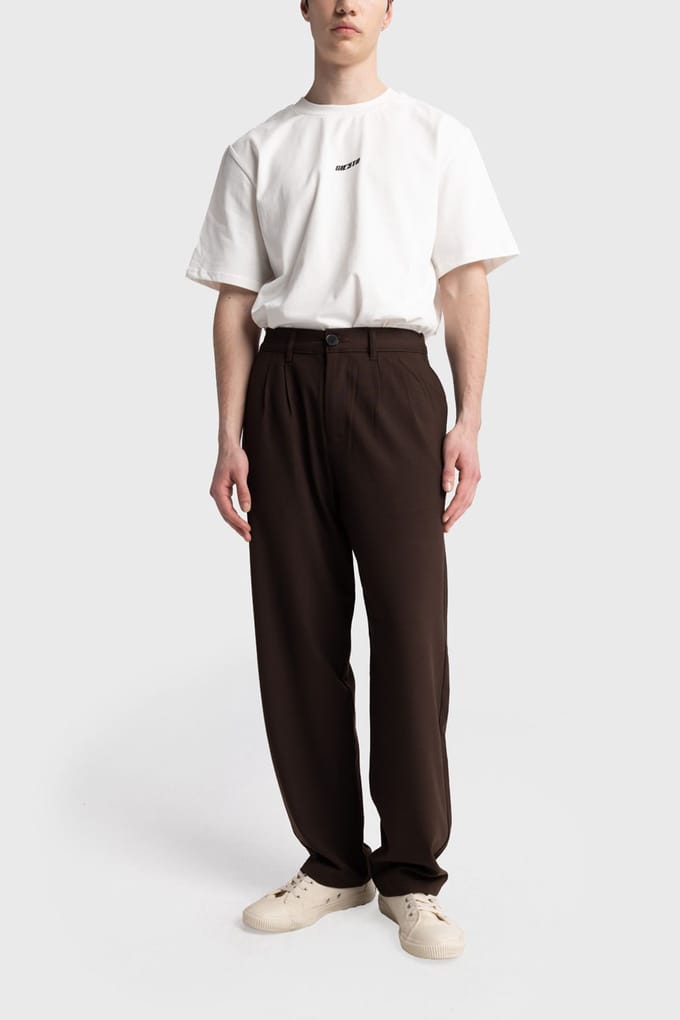 Gestrikte Rechte Pantalon