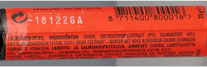 Lakrisal 12x ( 40x25gr)