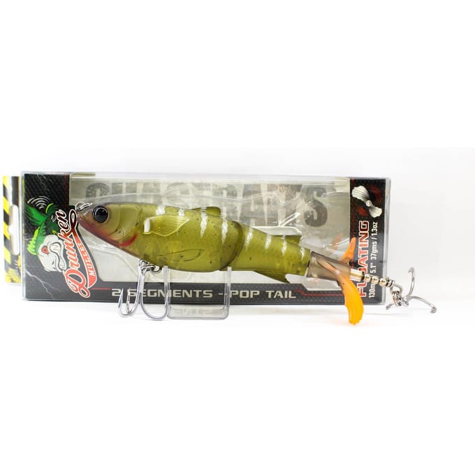 Chasebaits Drunken Mullet 130 mm 37 gram Zwevende Kunstaas 11 (7106)