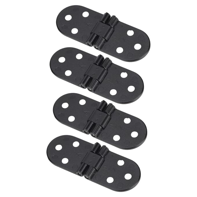 4 Stuks Zinklegering Zwart Deurklepscharnier Tafel Klapscharnier voor Kast Hardware Accessoire