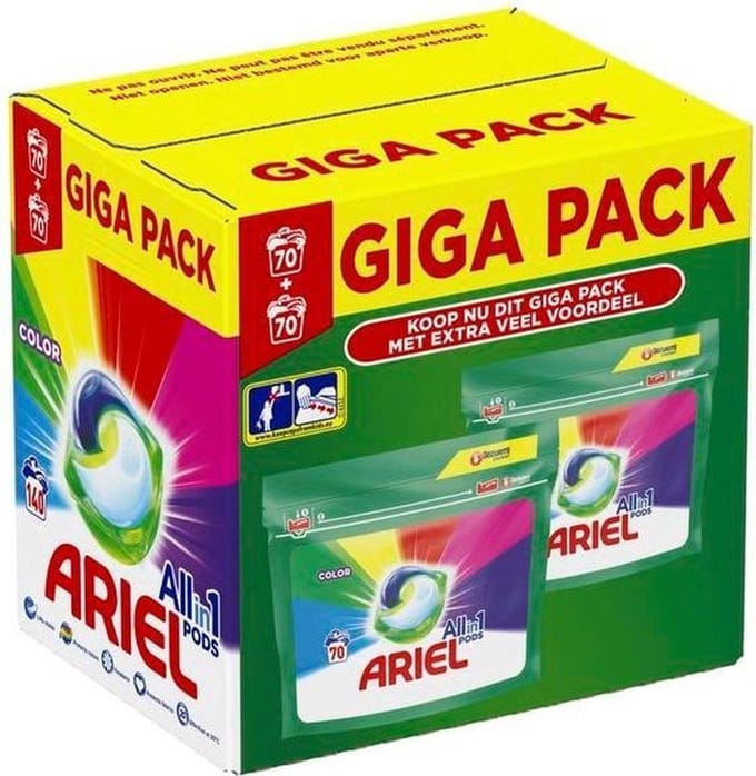 Ariel - All-in-1 Pods - Color - 140 stuks