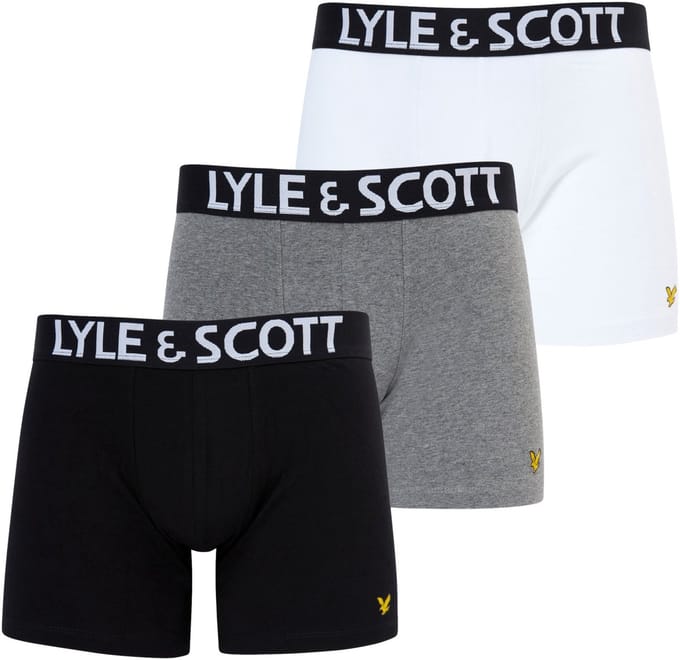 Lyle & Scott Basic Core Trunk Boxershorts Heren (3-pack) - Maat XL