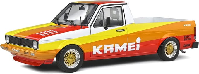 Modelauto Volkswagen Caddy MKI Kamei Tribute 1:18 Metaal