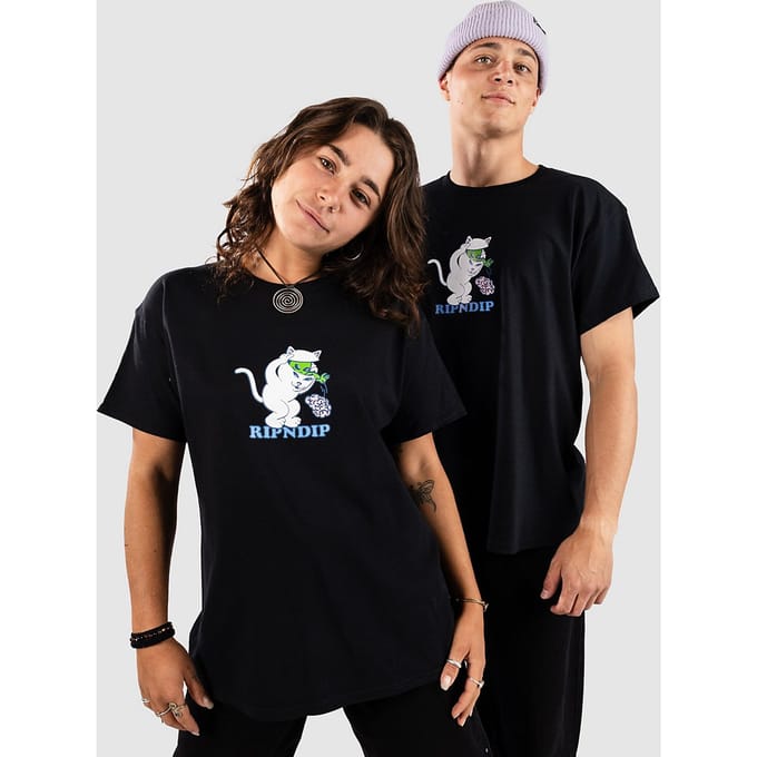 RIPNDIP Brain Dead T-Shirt zwart