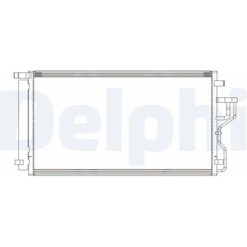 Condensator, airconditioning DELPHI CF20290