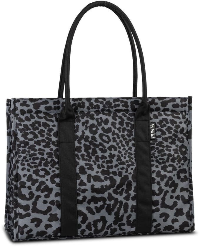 Punta Daily Shopper Opvouwbare boodschappentas 42 cm - 19 L - schwarz-graubraun