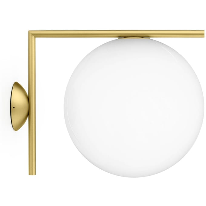 Flos IC Outdoor wandlamp - messing - 30 cm