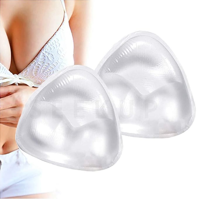 Bikini Push Up - Beha Pads - Bikini Pads met + 1,5 cup Extra – Transparant
