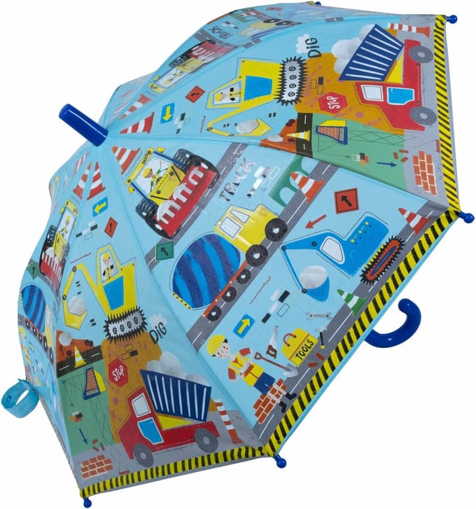 Floss & Rock Paraplu Rainbow Bouw - 60 cm x Ø 66 cm - Verandert van kleur!
