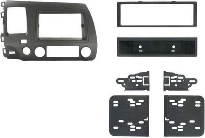 2-DIN FRAME HONDA Civic Hybrid 2009 --> Kleur: Gun Met