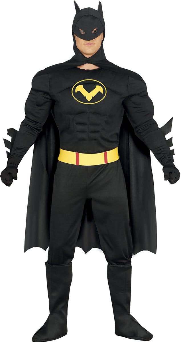 Batman kostuum gespierd