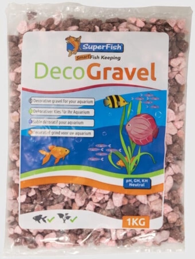 SuperFish Deco Grind Luxe Roze 0,9KG
