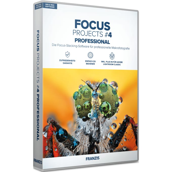 Franzis FOCUS projects 4 professional Win/MAC