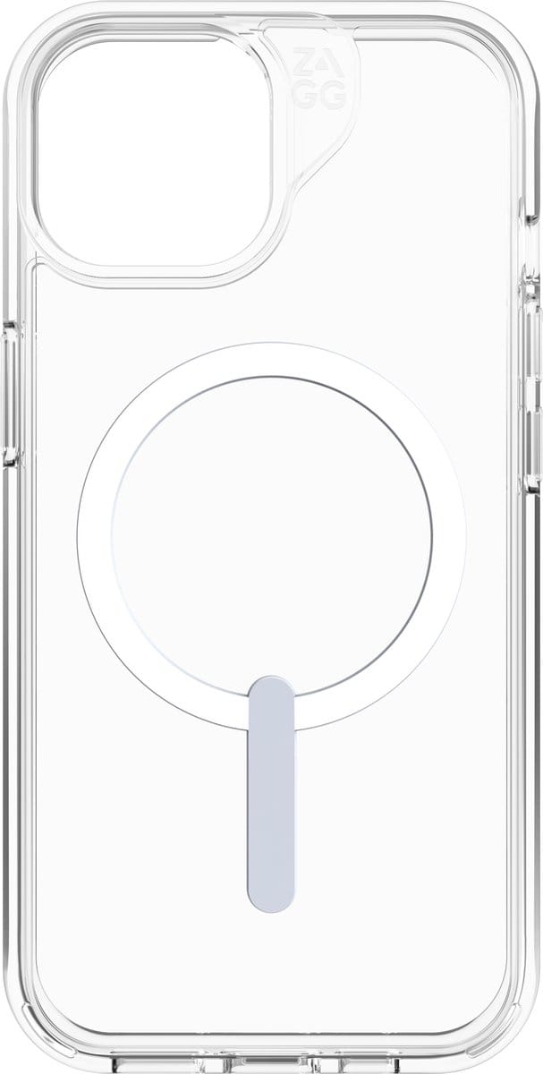 ZAGG Crystal Palace Snap hoesje geschikt voor iPhone 15 - Transparant