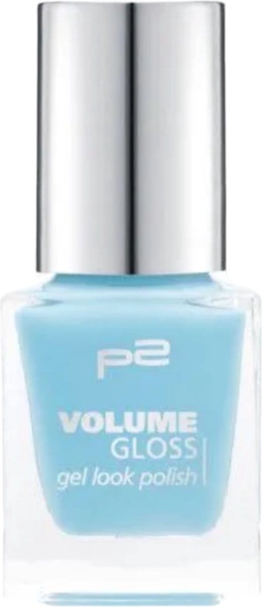 P2 EU Cosmetics Gel Look 400 Soul Searcher Light Blue Nagellak 12ml