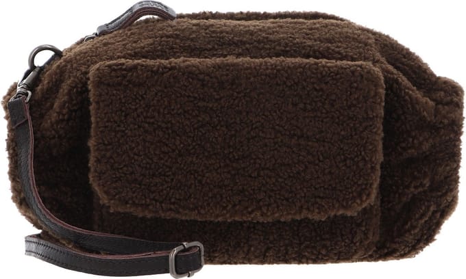 FREDsBRUDER Schoudertas Cuddle My Muff Brown Bruine