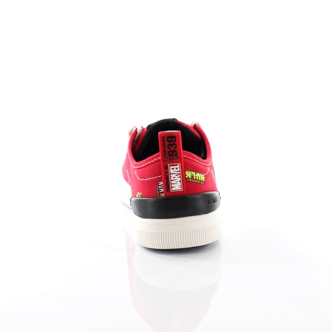 Toms x Marvel Trvl Lite Low Damestrainers Rood