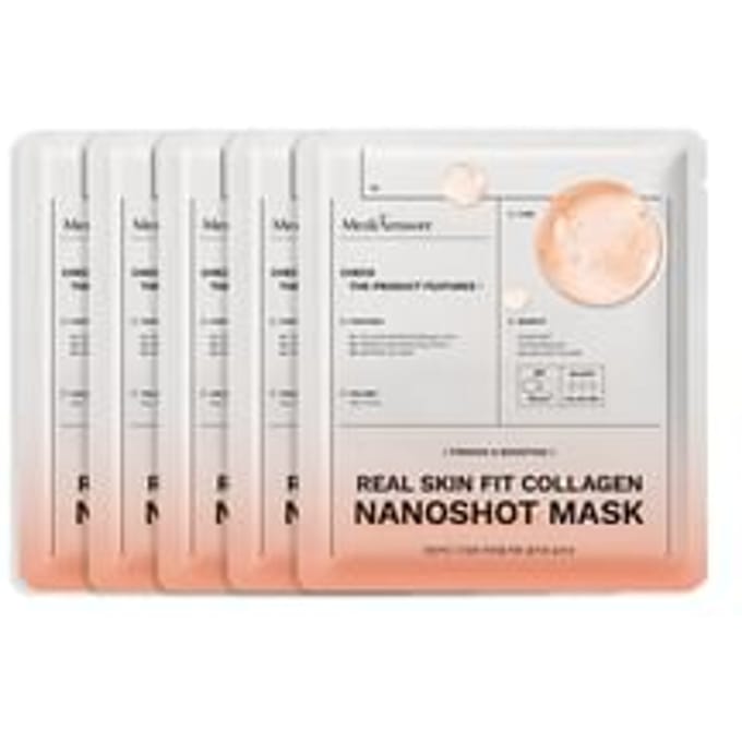 MediAnswer - Real Skin Fit Collagen Nanoshot Mask Set 32g x 5 sheets
