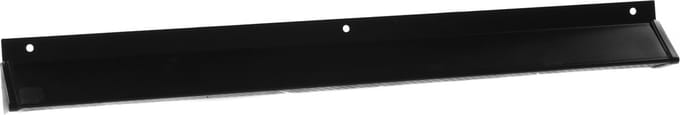 ALU ventilatiekapje 300x30mm zwart