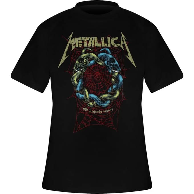 Metallica - Ruin/Struggle Heren T-shirt - XL - Zwart