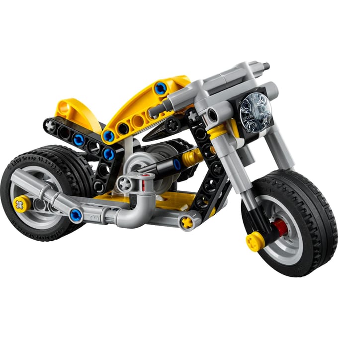 LEGO Technic - Gele Motor Speelgoed voor Kinderen vanaf 7 Jaar - 42225