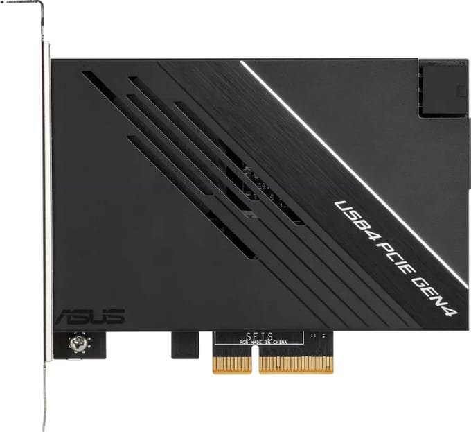 ASUS USB4 PCIe Gen4 Card interfacekaart/-adapter Intern DisplayPort, USB Type-C
