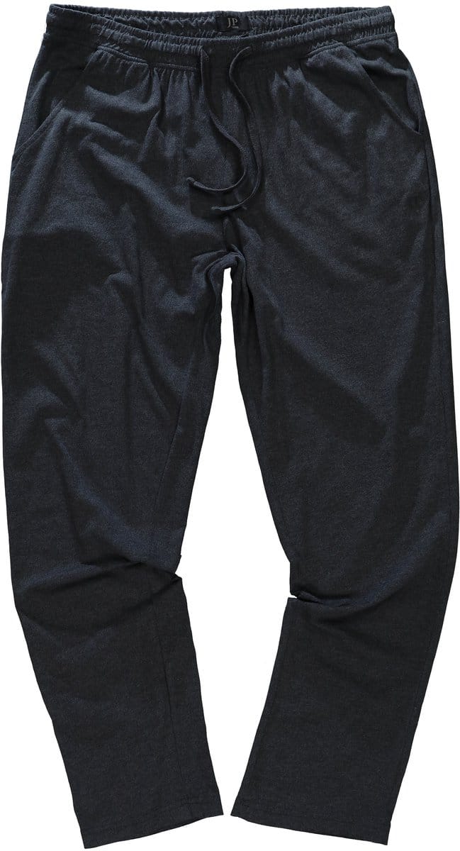 JP 1880 - Heren - Pyjamabroek loungewear lang model elastische tailleband - Antraciet - Maat XL