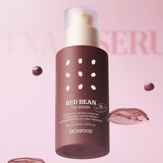 [SKINFOOD] Rode Bonen TXA Serum 50ml brown