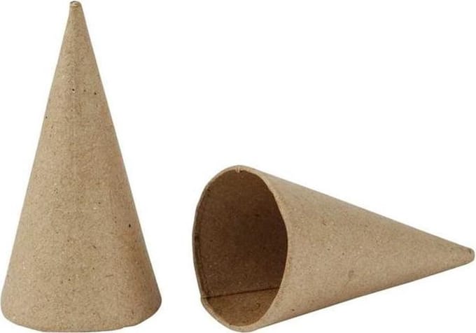 Kegels, H: 8 cm, d 4 cm, 10 stuk/ 1 doos