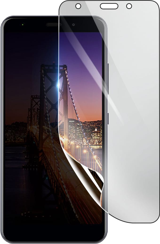 3mk, Geschikt voor Altice S61, Schokbestendige Hydrogel Screenprotector, Transparant