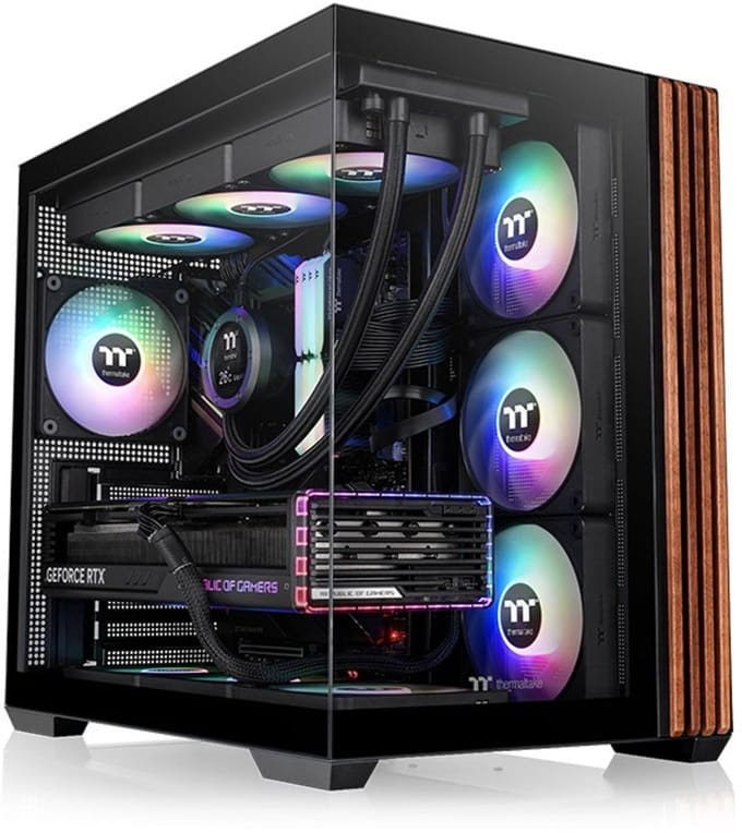 Thermaltake View 380 WS ARGB - Case - Tower - Zwart