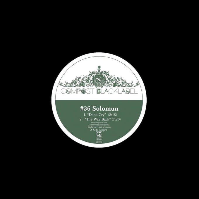 Solomun - Compost Black Label 36 (12" Single)
