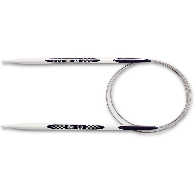 Prym Ronde breinaalden "Ergonomie", 80 cm - Dikte 5