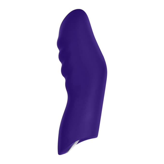 Dioni grote vingervibrator Donkerpaars
