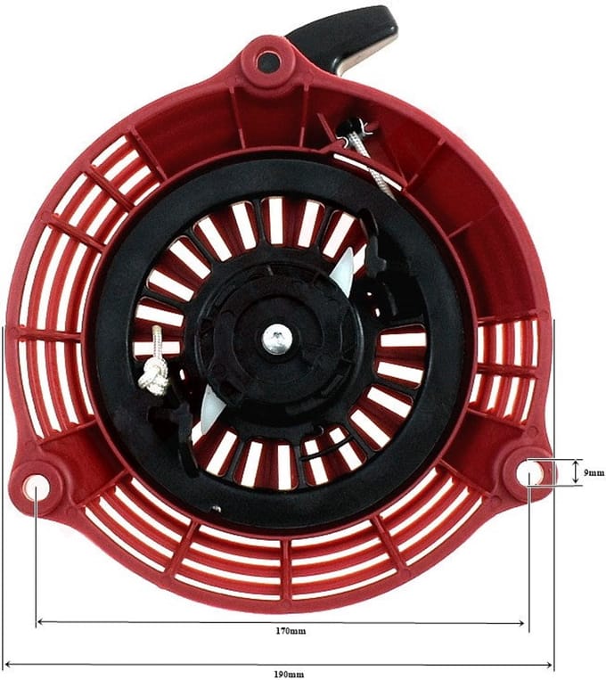 Trekstarter passend op HONDA GCV160 ( 28400-ZM0-013 ) RED 9mm
