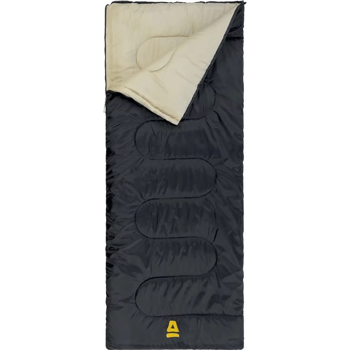 Abbey Camp Slaapzak - Eco/Recycled - Dekenmodel - Grijs - 210 x 85 cm - Extra Ruim