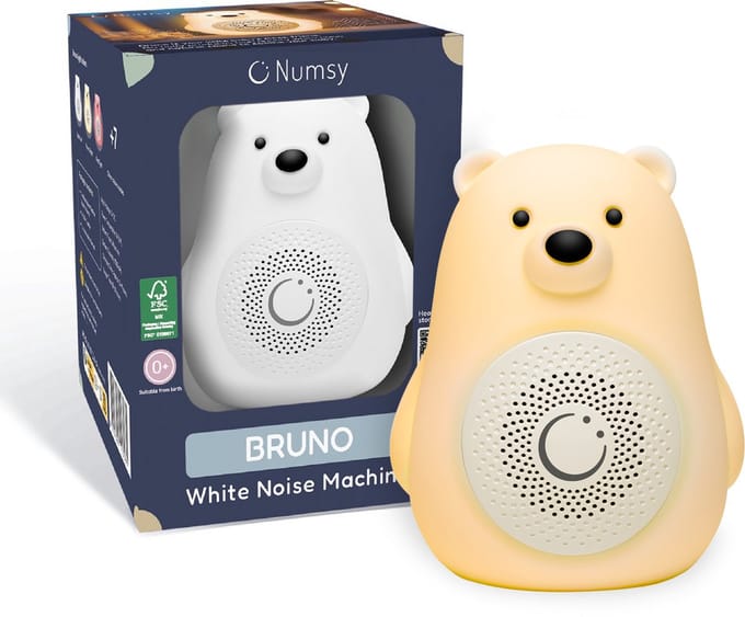Numsy Bruno White Noise Machine Baby - Witte Ruis Apparaat - 2026