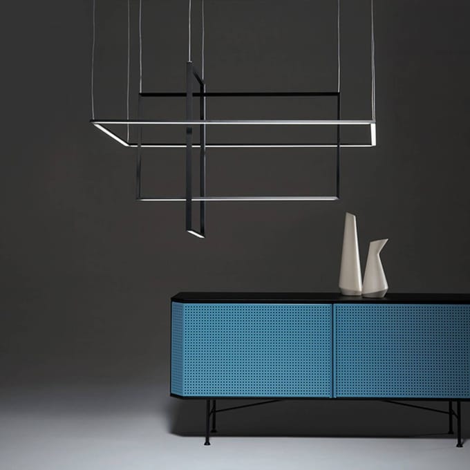 URBAN by Sforzin In zwart - LED hanglamp Area