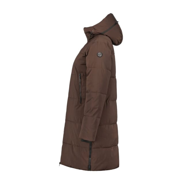LUHTA EISELE Dames Coat - Donker Bruin - 42