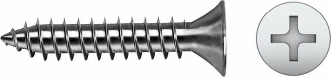 Schroefdoos CELO 4,2 x 32 mm Verzinken (250 Stuks)