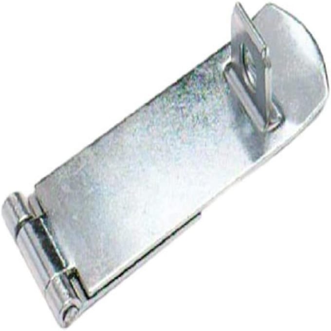 Hasp en Stieplaten voor Veiligheidssluiting 75mm Niet Gegalvaniseerd