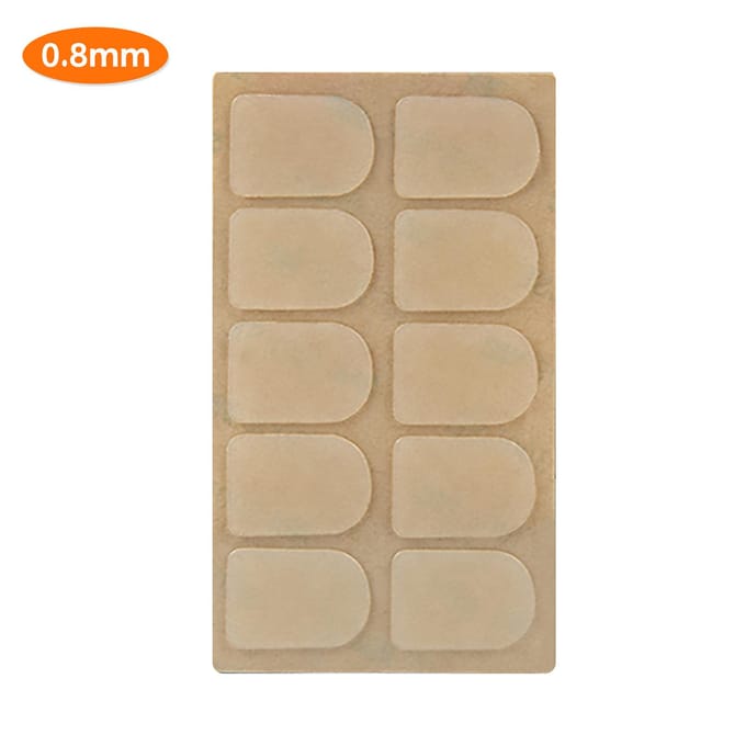 10 stuks Klarinet Mondstuk Kussens Mondstuk Patches Klarinet Mondstuk Pads Kussen Pads voor 0.8mm