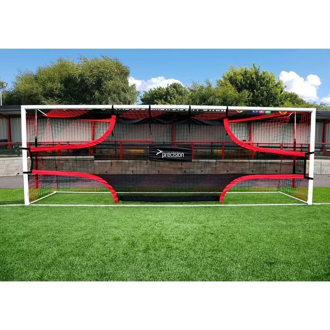 Precision Target-shot 365 X 182 Cm Mesh/nylon Zwart/geel