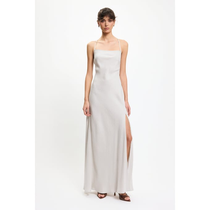 BENU Witte rugloze jurk