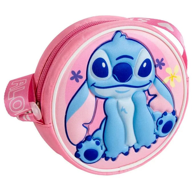 Disney Lilo en Stitch Aloha 3D schoudertas, messenger tas