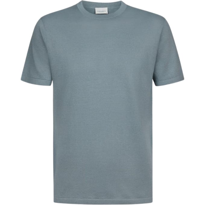 Profuomo T-shirt Crew Neck Ss T-shirts Lichtblauw Ppxt10006