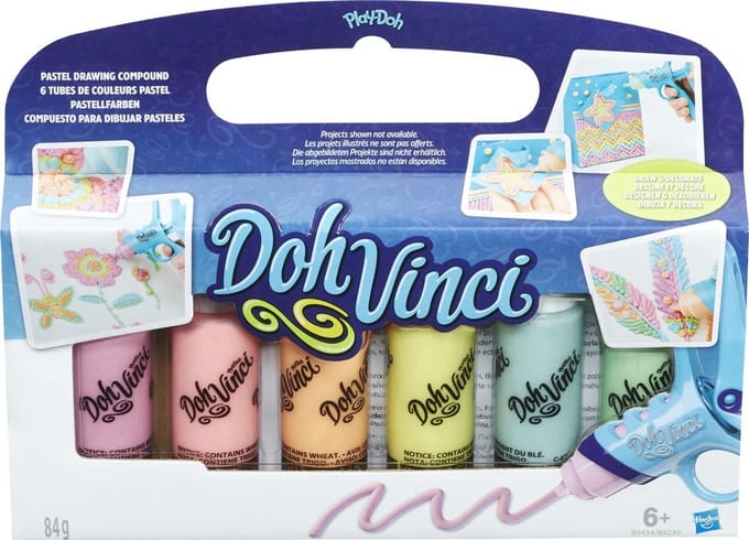 DohVinci Pastel 3x 6-pack - Klei voordeelbundel